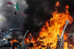 Во время протестов в Лос-Анджелесе, 9 июня 2025 года