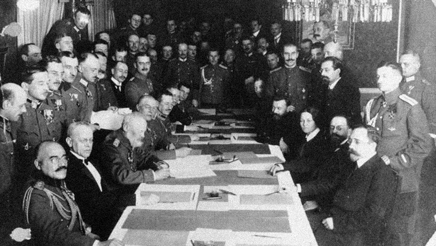 100 лет назад был подписан Брест-Литовский мирный договор - Газета.Ru