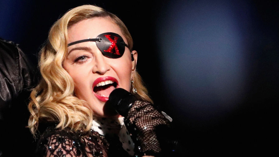 Мадонна во время выступления на церемонии награждения Billboard Music Awards в Лас-Вегасе, 1 мая 2019 года
