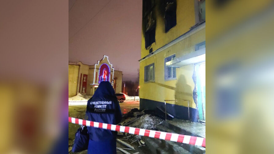 В Тверской области погиб мужчина во время пожара в жилом доме