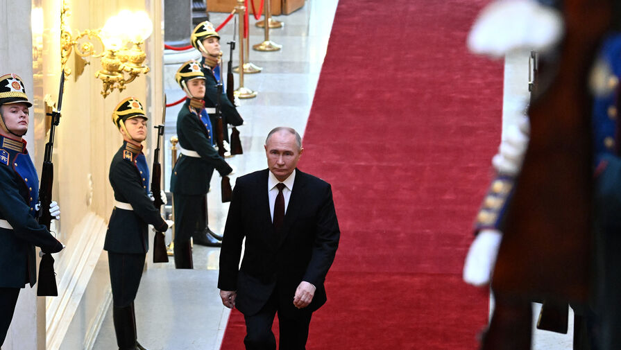"Вместе победим!": как Путин пятый раз вступил в должность президента