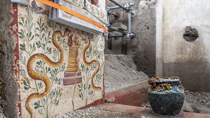 На раскопках Помпей обнаружили редкий египетский артефакт