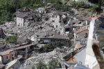 Разрушения в Пескара-дель-Тронто