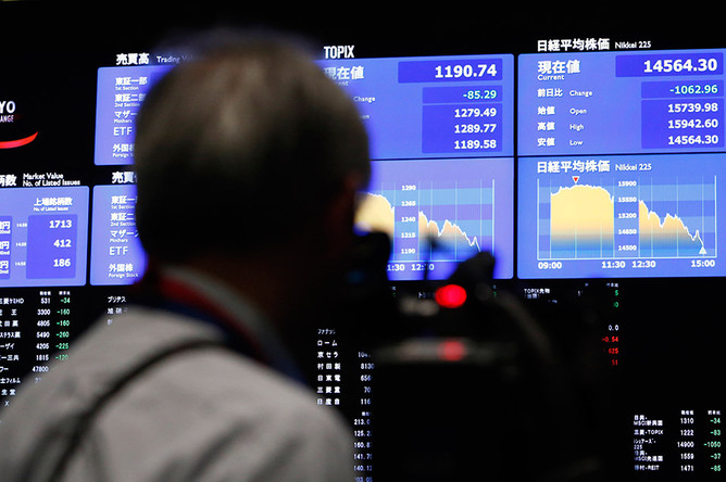 Обвал на японском фондовом рынке продолжается