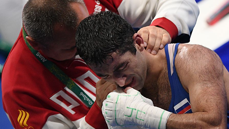 Боксер Михаил Алоян на Олимпиаде-2016