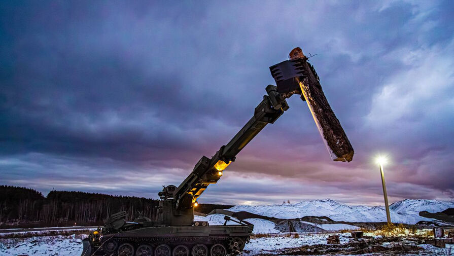 Российские войска получили новые инженерные машины