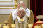 Первая месса Бенедикта XVI, 2005 год