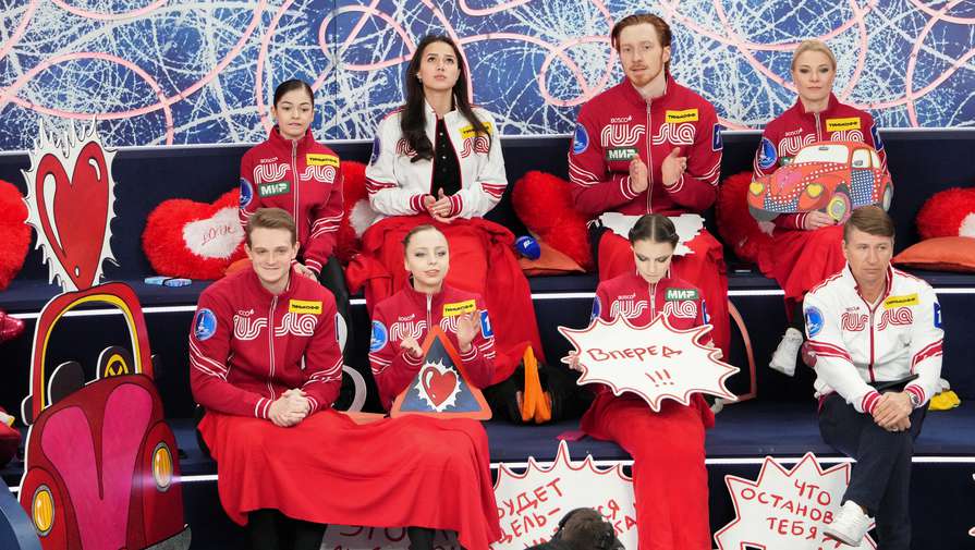 Команда Загитовой Красная машина выиграла Кубок Первого канала по фигурному катанию