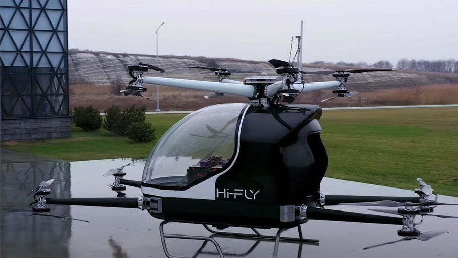  На выставке "Иннопром-2022" представили беспилотный "вертолет" Hi-Fly S700