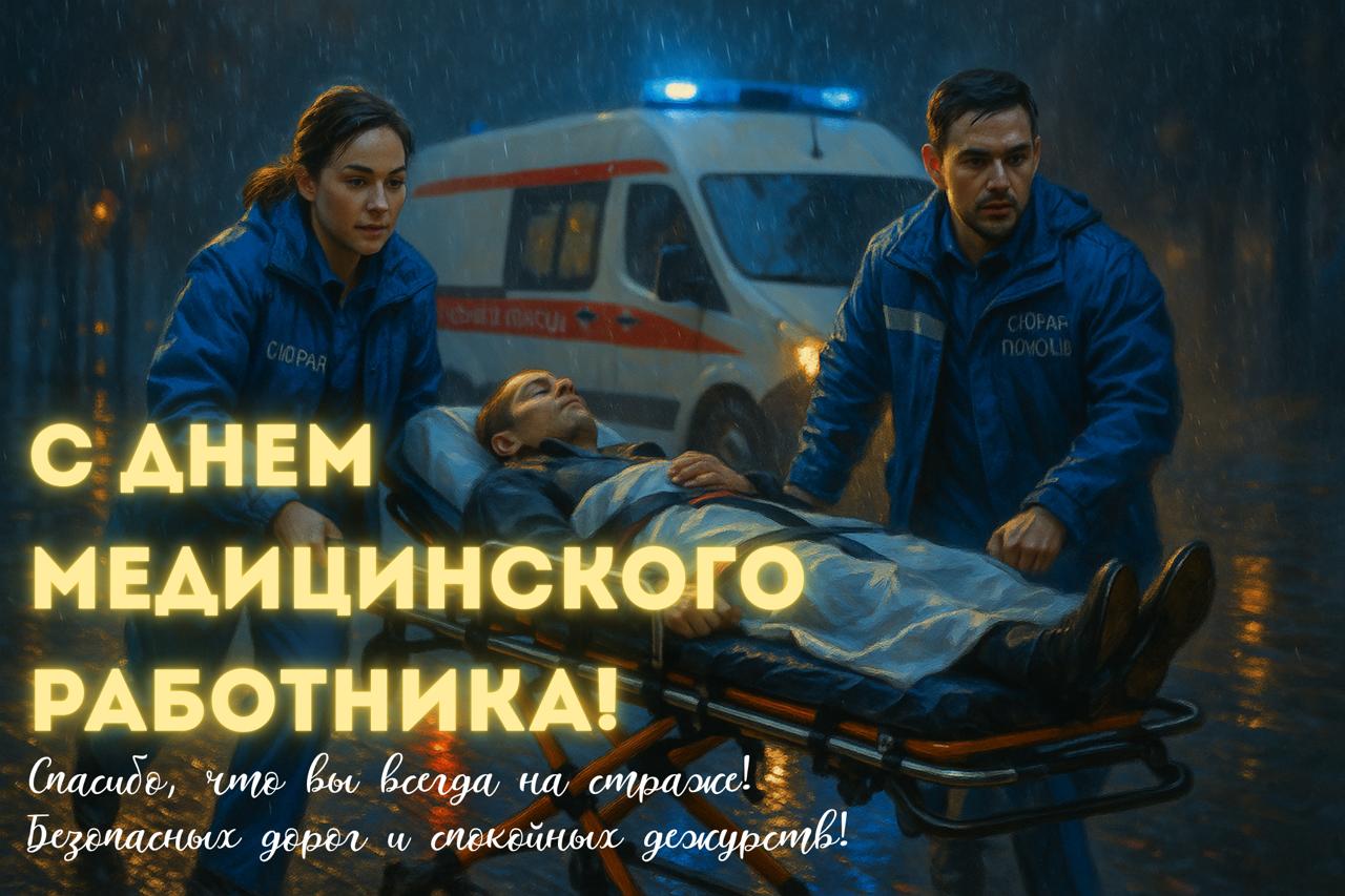 Открытки и поздравления с Днем медика — 2025