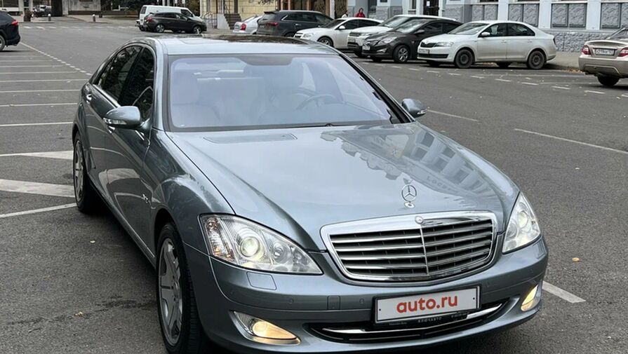 В Краснодаре продают 15-летний шестисотый Mercedes с минимальным пробегом