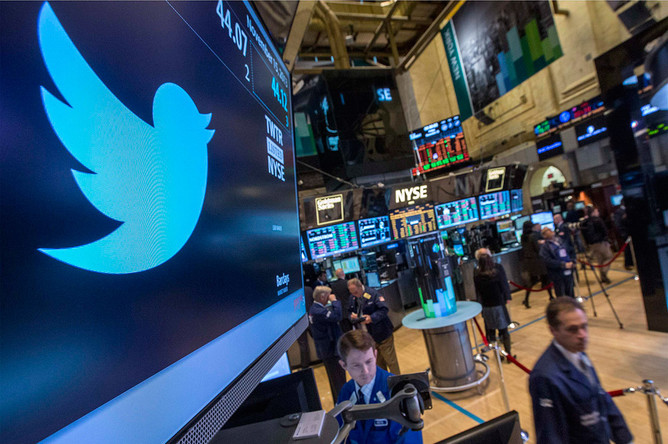 Цена акций Twitter утроилась с момента IPO