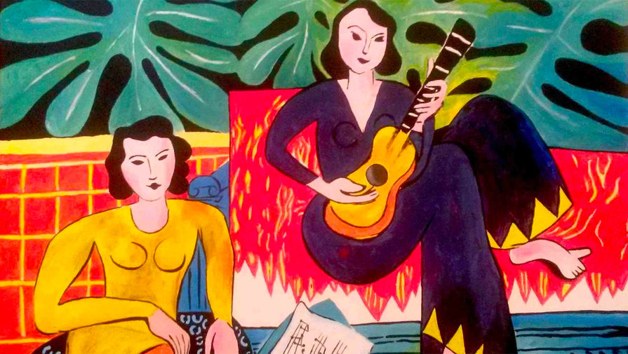 Фрагмент картины Анри Матисса «Музыка»