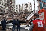 Последствия землетрясения в городе Диярбакыр, Турция, 6 февраля 2023 года
