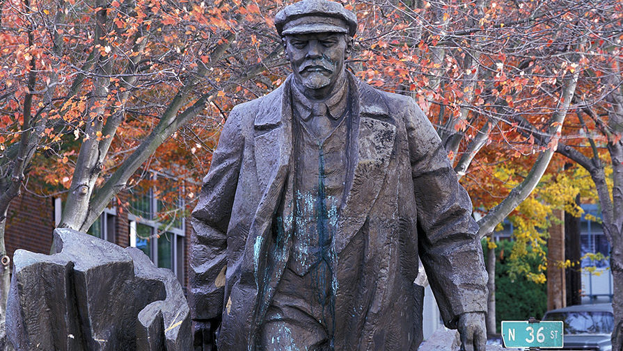 Памятник Ленину в&nbsp;Сиэтле, США, 2016&nbsp;год