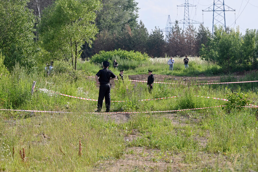 Парк рядом с&nbsp;парковкой в&nbsp;Одинцово Московской области, где было найдено тело экс-министра транспорта РФ Романа Старовойта, 7&nbsp;июля 2025&nbsp;года