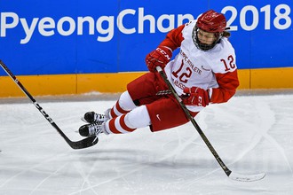 Хоккеистка Екатерина Лобова