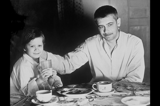 Сергей Зиадитдинов и Александр Демьяненко в фильме «Журавль в небе», 1978 год