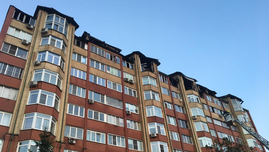Пожар на крыше многоэтажки в Подольске вылился в уголовное дело