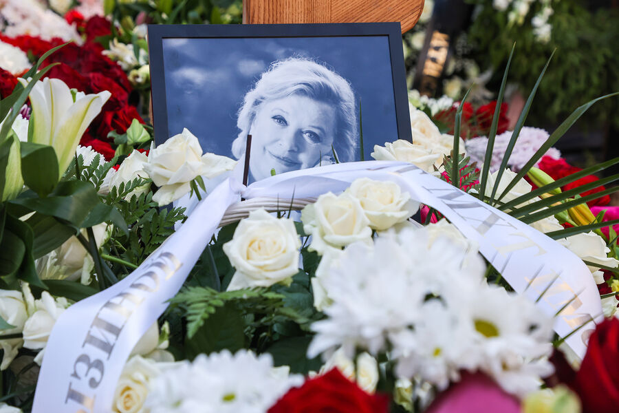 Могила Валентины Талызиной на&nbsp;Ваганьковском кладбище в&nbsp;Москве, 24&nbsp;июня 2025&nbsp;года