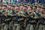 Во время военного парада по случаю 25-летия независимости Украины