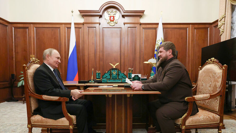 Путин провел встречу с Кадыровым