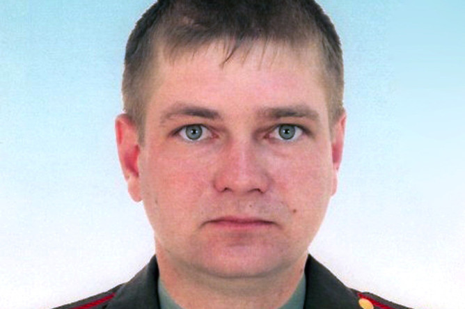  Командир батальона связи майор Сергей Солнечников