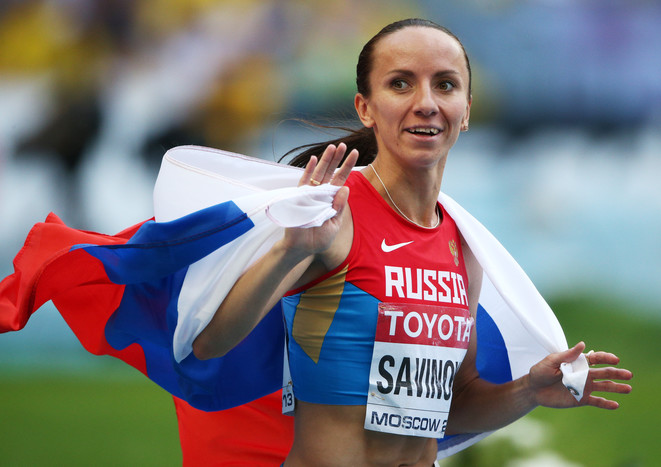 Мария Савинова принесла России серебряную медаль в&nbsp;беге на&nbsp;дистанции 800&nbsp;м.