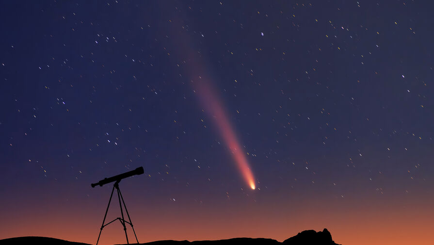 В начале апреля россияне смогут увидеть хвост разрушающейся кометы