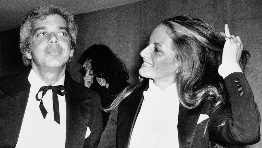 Ральф Лорен со своей женой, 1977 год