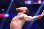 Ирландский боец Конор Макгрегор во время поединка на турнире UFC 246 в Лас-Вегасе