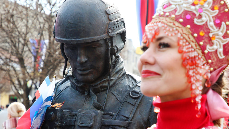 Мероприятия в Симферополе по случаю пятой годовщины присоединения Крыма к России, 15 марта 2019 года