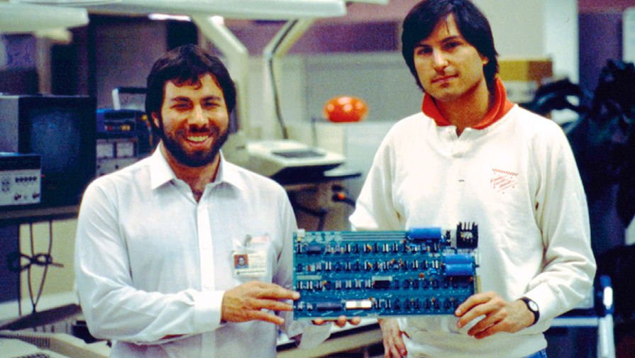 Стив Возняк и Стив Джобс, 1983 год