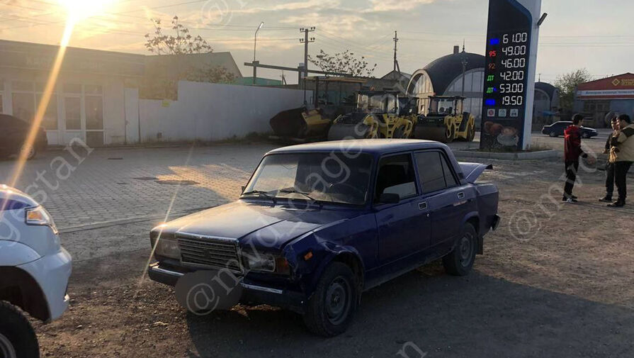 В Дагестане водитель попал в больницу после обстрела его машины из травматического оружия