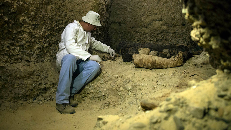 В&nbsp;Египте обнаружили гробницу с&nbsp;примерно 40 мумиями, 2 февраля 2019 года