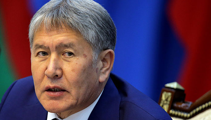 Президент Киргизии Алмазбек Атамбаев