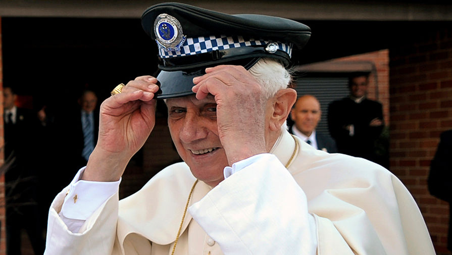 Папа Римский Бенедикт ХVI в&nbsp;Сиднее, Австралия, 2008&nbsp;год