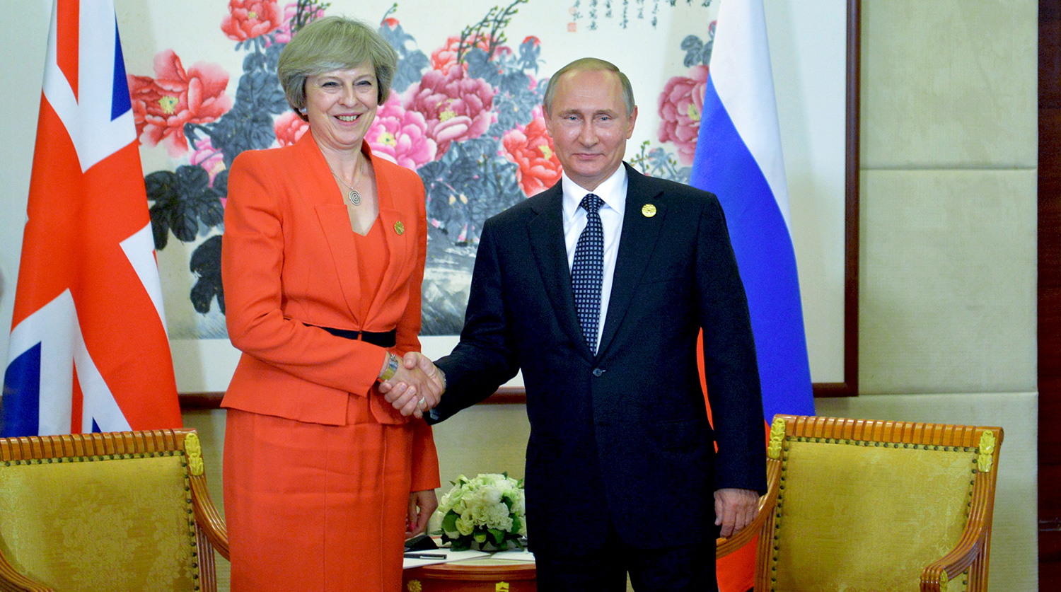 Лондон отреагировал на возможность встречи Мэй и Путина