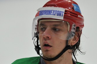 Игорь Макаров на тренировке сборной России