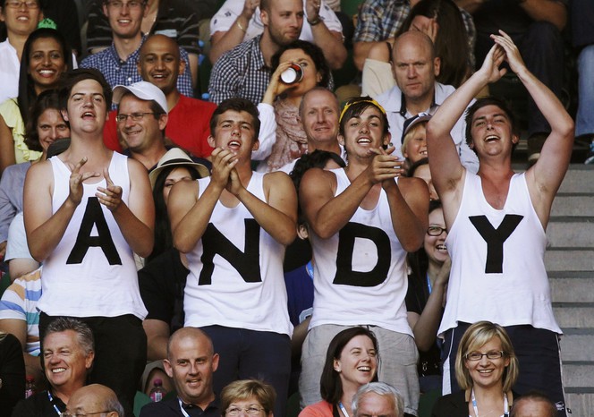 Австралийские болельщики здорово поддерживали Энди Маррея, но в&nbsp;итоге остались разочарованными
