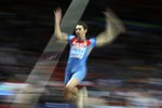 Александр Меньков выиграл золотую медаль чемпионата Европы в помещении в прыжках в длину
