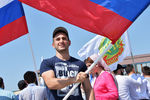 Празднование Дня Государственного флага Российской Федерации в Грозном