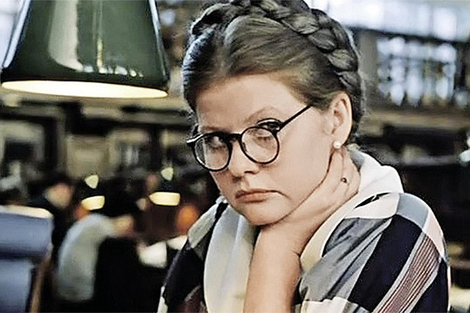 Кадр из фильма «Москва слезам не верит», 1979 год