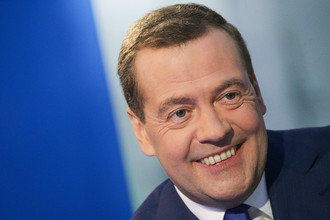 Премьер-министр России Дмитрий Медведев