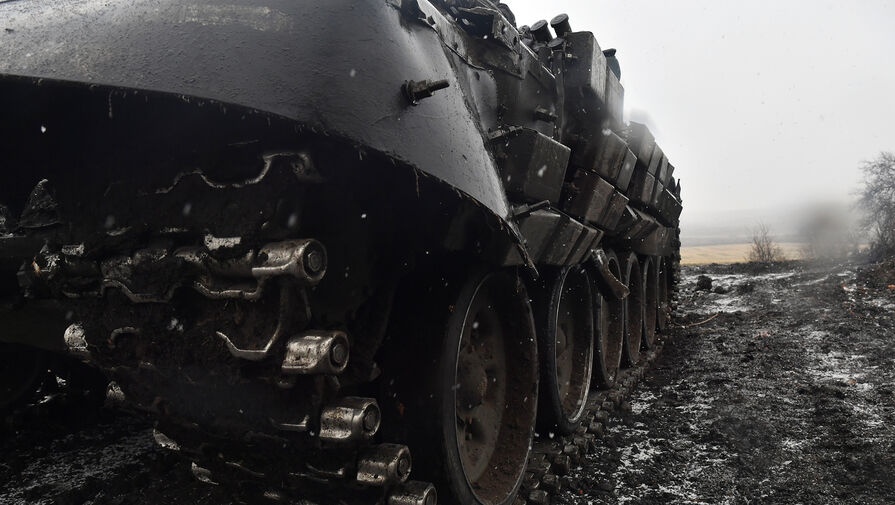 РИА Новости: российские танкисты уничтожили выявленную в укрытии украинскую технику