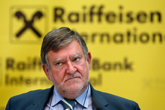 Исполнительный директор Raiffeisen Bank International Герберт Степич