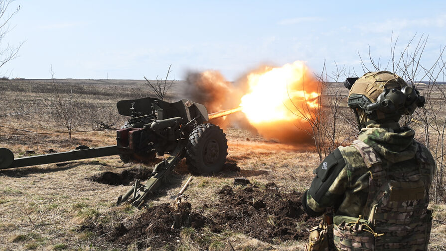 Артиллеристы уничтожили пехоту ВСУ на Северском направлении