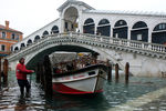Во время наводнения в Венеции, 12 ноября 2019 года