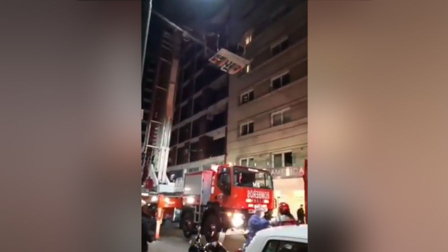 Уругвайский футболист чуть не погиб во время пожара