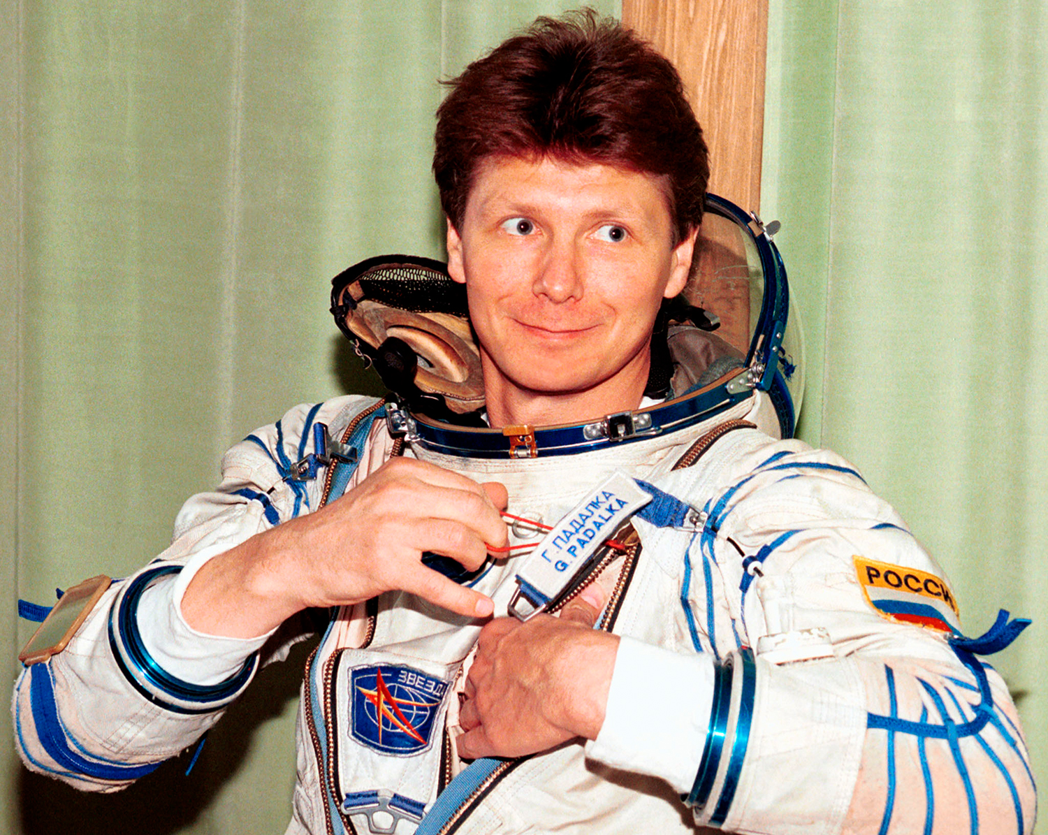 Падалка Геннадий — командир основного экипажа космонавтов («Союз ТМ-28»), 1998 год